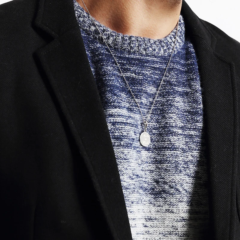 SIMWOOD 2018 новые зимние Повседневное пиджаки Для мужчин Модные пальто Slim Fit Марка