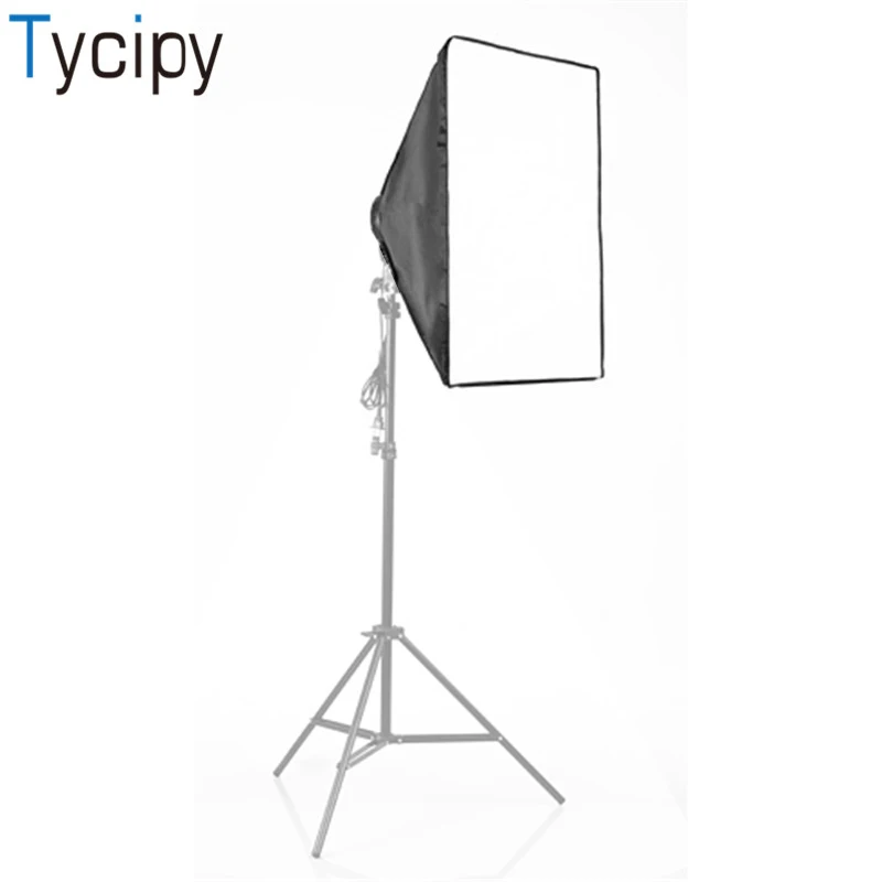 Tycipy 50x70 см E27 четыре лампы для фотографии мягкая коробка светильник аксессуары