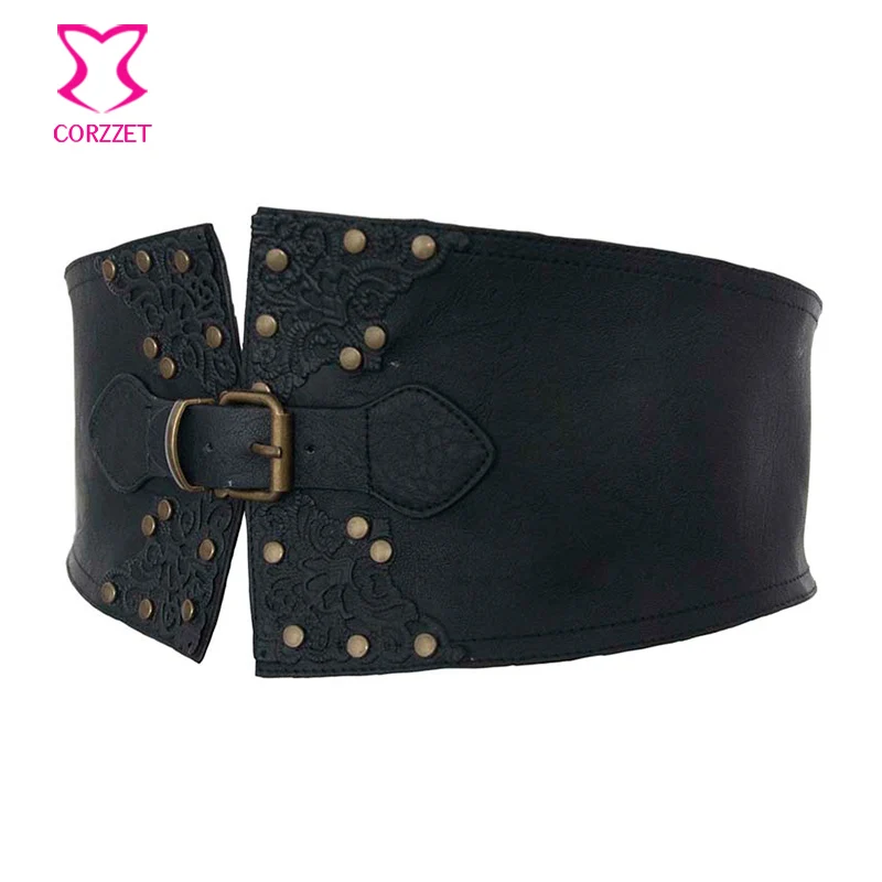 Женский корсет из ПУ кожи с заклепками|belts for women|fashion belts womencorset belt |