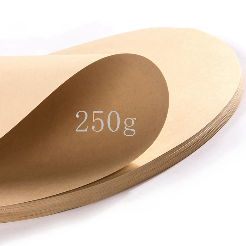 250 г 50 штук круглая крафт бумага профессиональная Акварельная ручная роспись