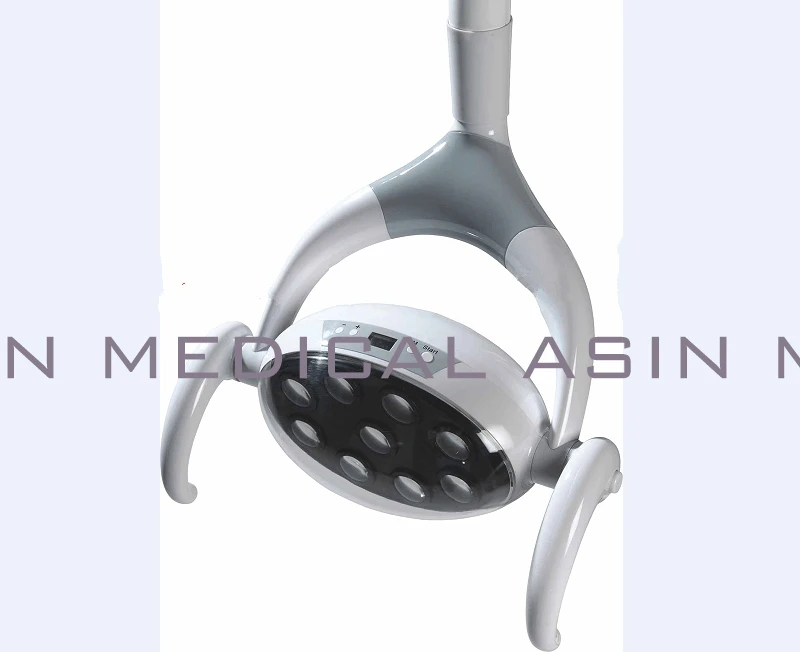 

NEW Ceiling mounted 9 LEDs dental lamp with Sensor Oral Light Lamp with lamp arms implant surgery lamp shadeless