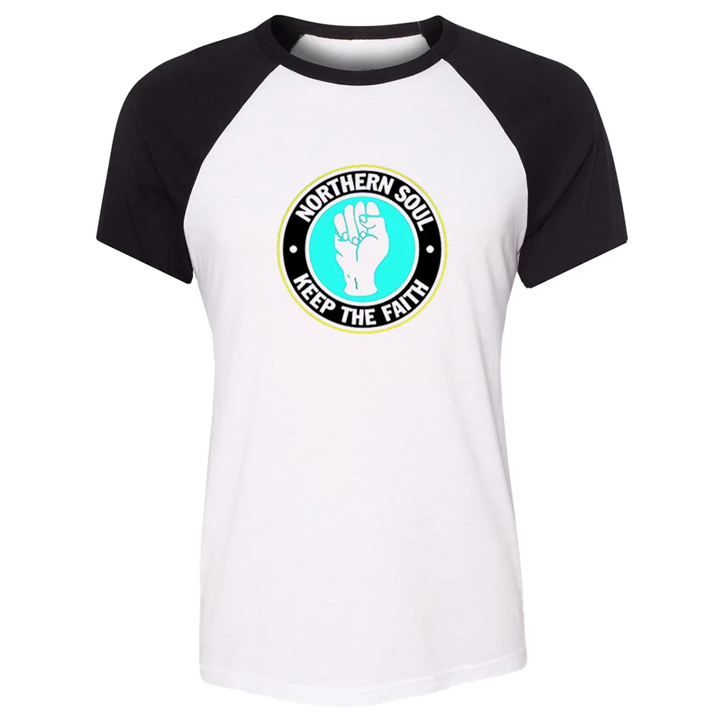 Женская Футболка реглан с надписью KEEP THE FAITH|tee top|t shirt womenshort t |