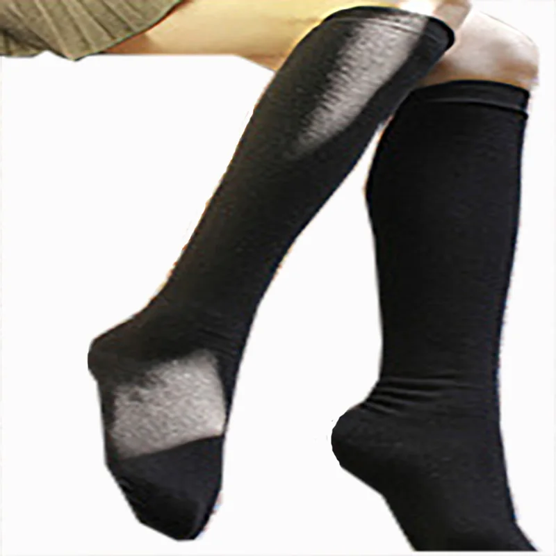 Осенне-зимние шерстяные носки женские чулки теплые модные Гольфы выше колена