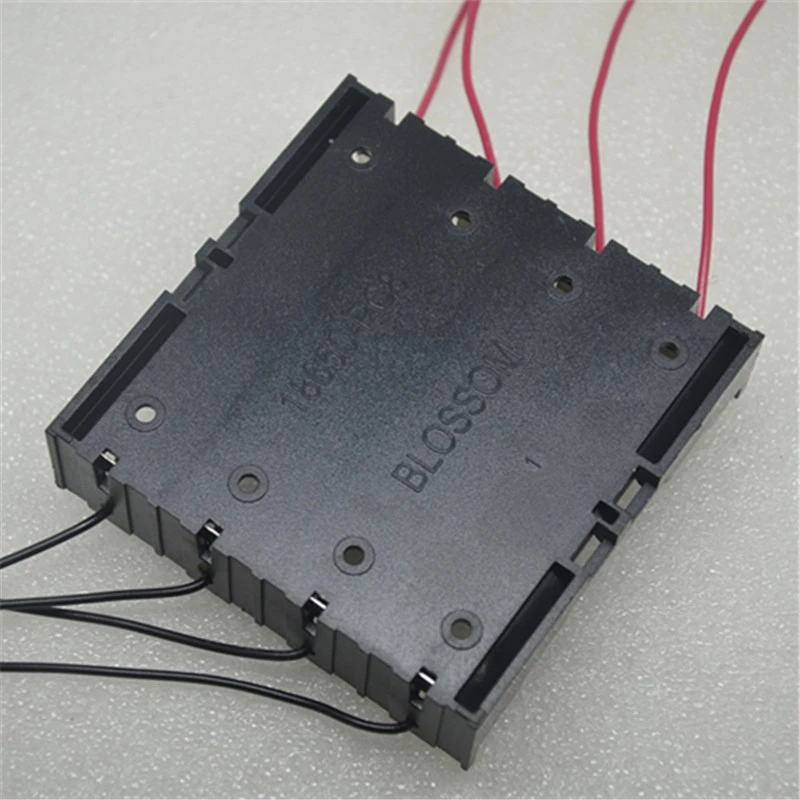 1 шт. Новый DIY 4*18650 Батарейный ящик пластиковый держатель для батарей чехол