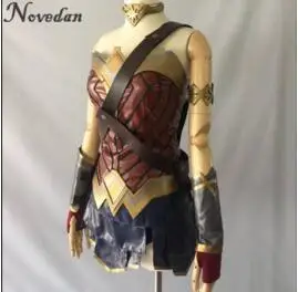 Новинка, костюм wonder woman для косплея, Топ/юбка/повязка на руку/наплечный ремень/повязка на голову, тиара/браслет, манжеты/Леггинсы Mulher Maravilha