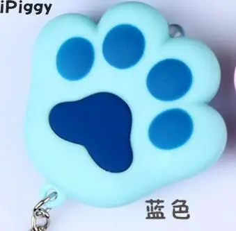 IPiggy мультфильм симпатичный брелок кошка лапа ноги Звук Свет светодиодный