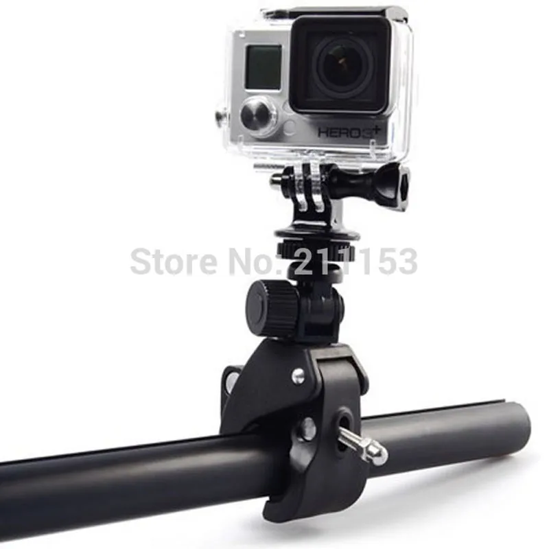 Лучший велосипед скутер мотоцикл гольф коляска руль крепление держатель для Gopro