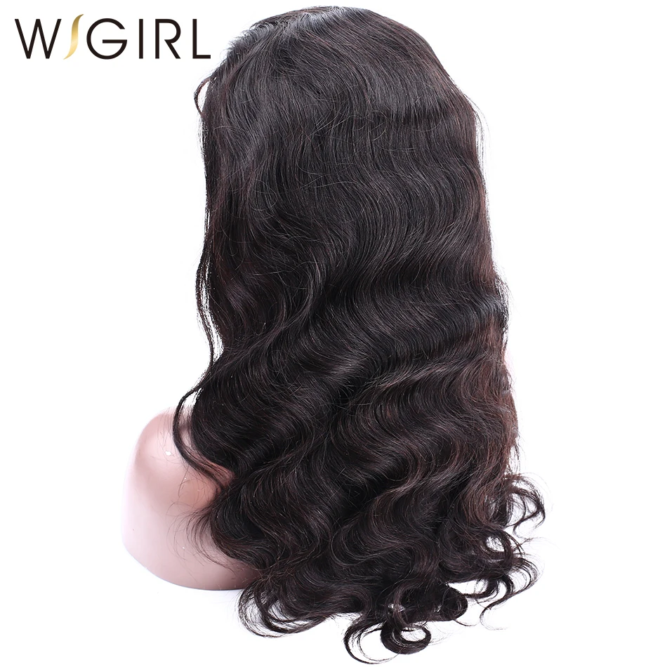 Wigirl Hair 360, парик с фронтальной тесьмой, предварительно выщипанные с детскими волосами, 150% плотность, волнистые человеческие волосы, парики для черных женщин