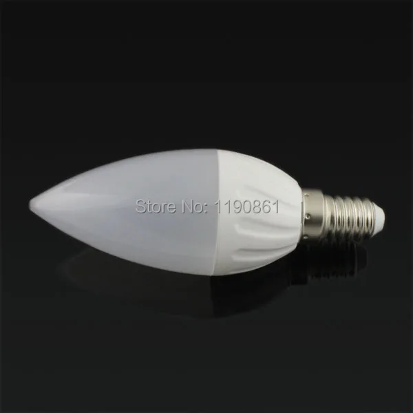 50pcs E14 5W LED Candle Light bulb lamp led white ceramic candle AC110v 220v e14 ast Heat Dissipation Spot | Лампы и освещение