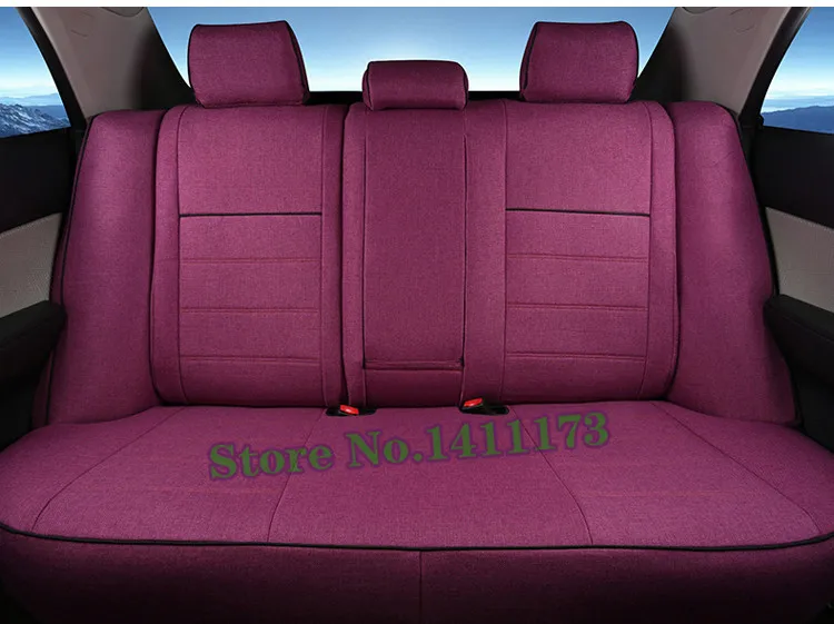 Защитная крышка для сидений, подходит для Toyota RAV 4 2008 2012 2013 автомобильные аксессуары льняные Чехлы и опоры