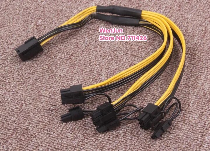 Разъем PCI Express для графической карты блок питания ПК GPU 6 контактный разъем 3 e 8(6 + 2)