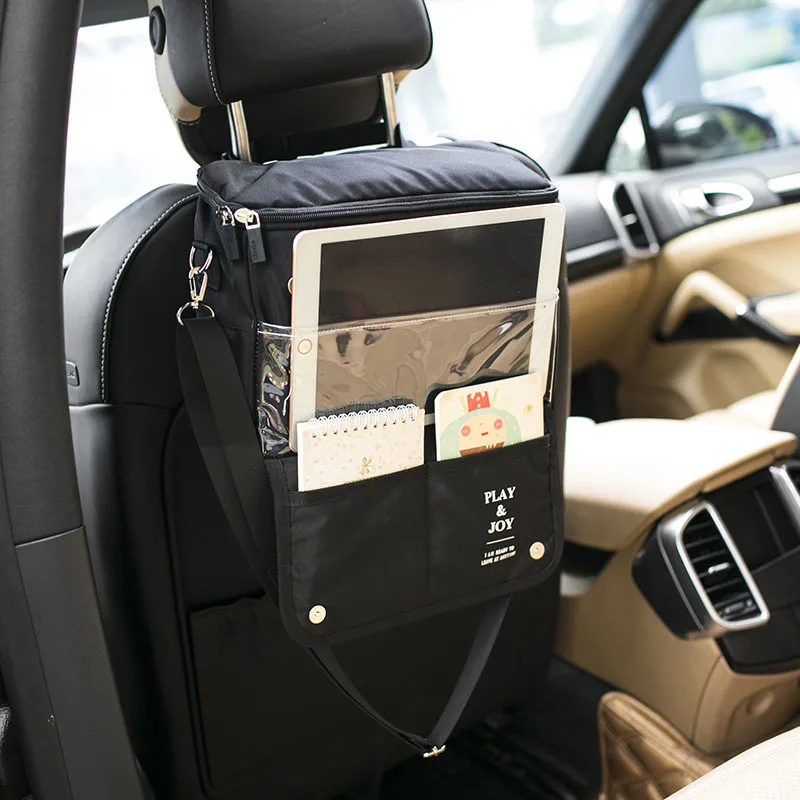 LDAJMW Горячая Автомобильная сумка холодильник Органайзер на спинку сиденья