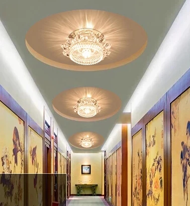 Современные Хрустальные потолочные светильники Colorpai светодиодные лампы для