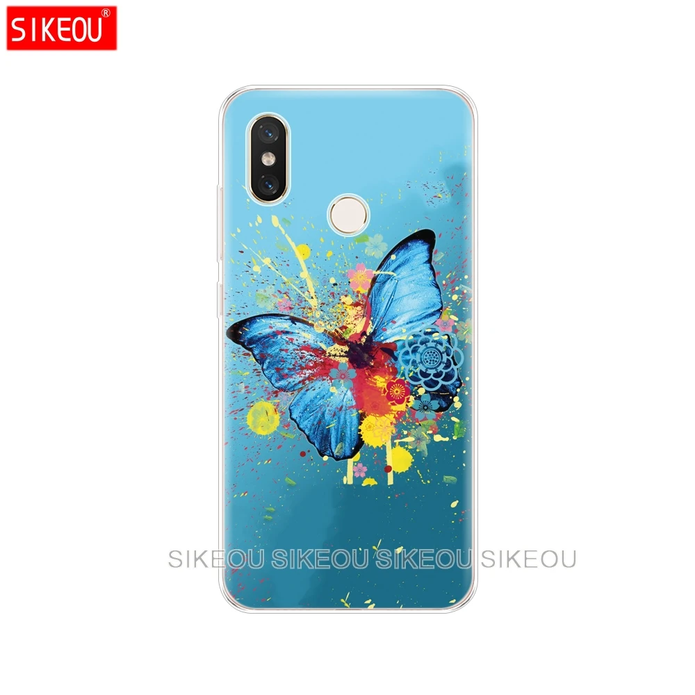 33792 Силиконовый чехол для Xiaomi Mi 8 6,21 '', чехол из прозрачного ТПУ для Xiaomi Mi 8 SE 5,88", задняя крышка для Xiaomi Mi 8 Explorer Edition - Цвет: 33792