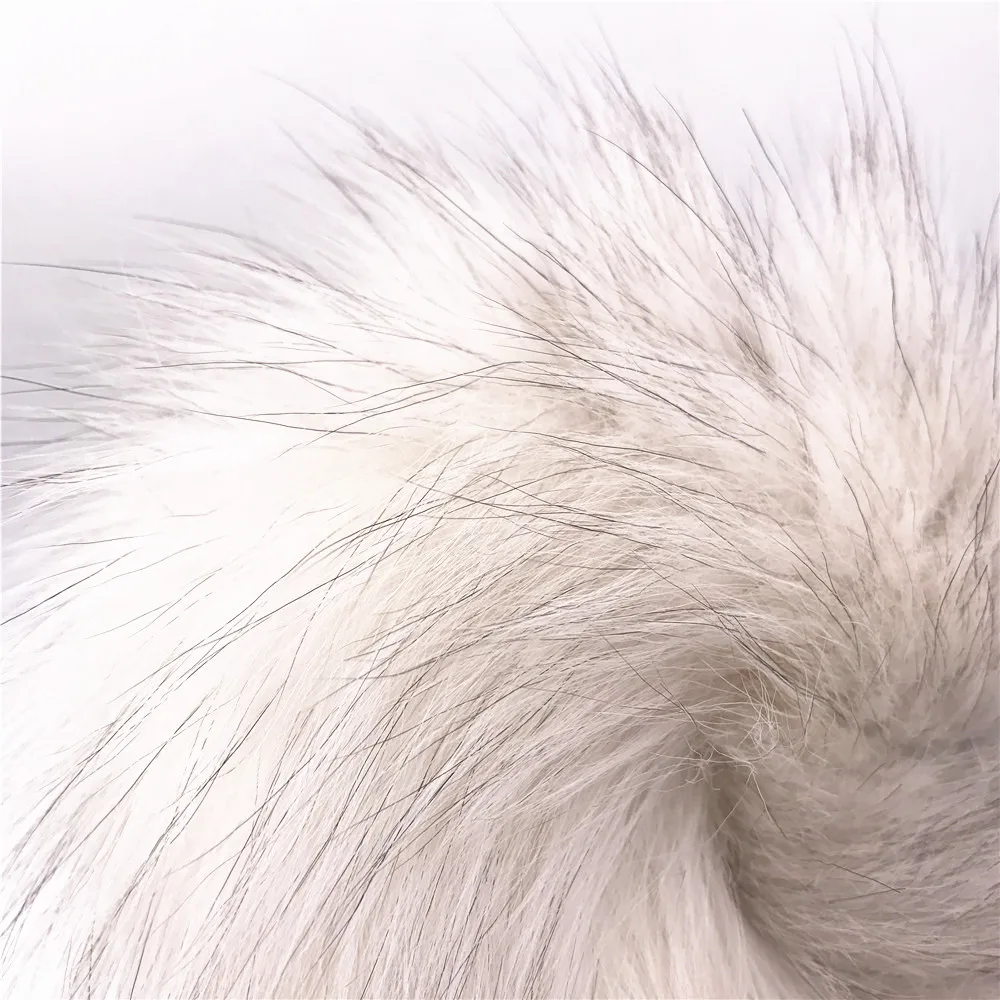 Larger 50cm White Gray Fox Tail Fluffy Anal Plug Sex Toys Erotic Butt Products Toy for Woman And Men Adult Games | Красота и здоровье