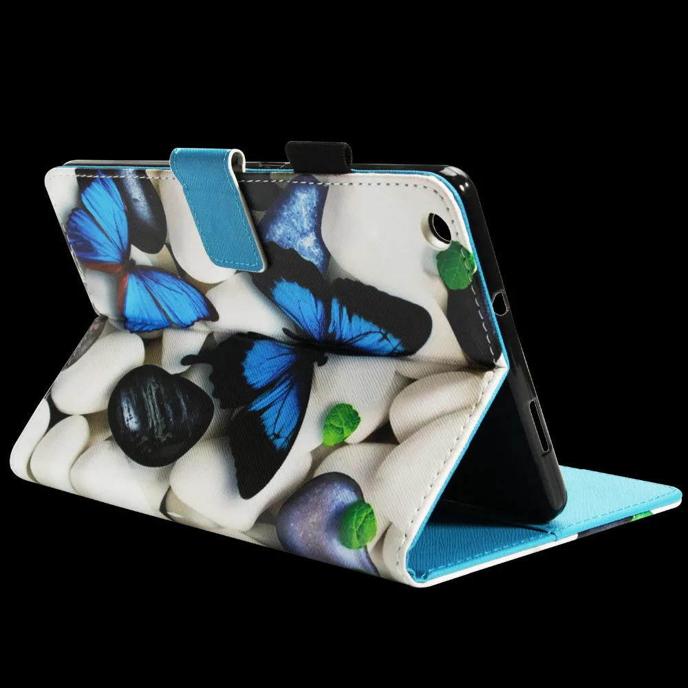 Для huawei M3 Lite 8 0 PU кожаный чехол Красочные печати кожи для MediaPad CPN-W09 CPN-AL00 планшетный