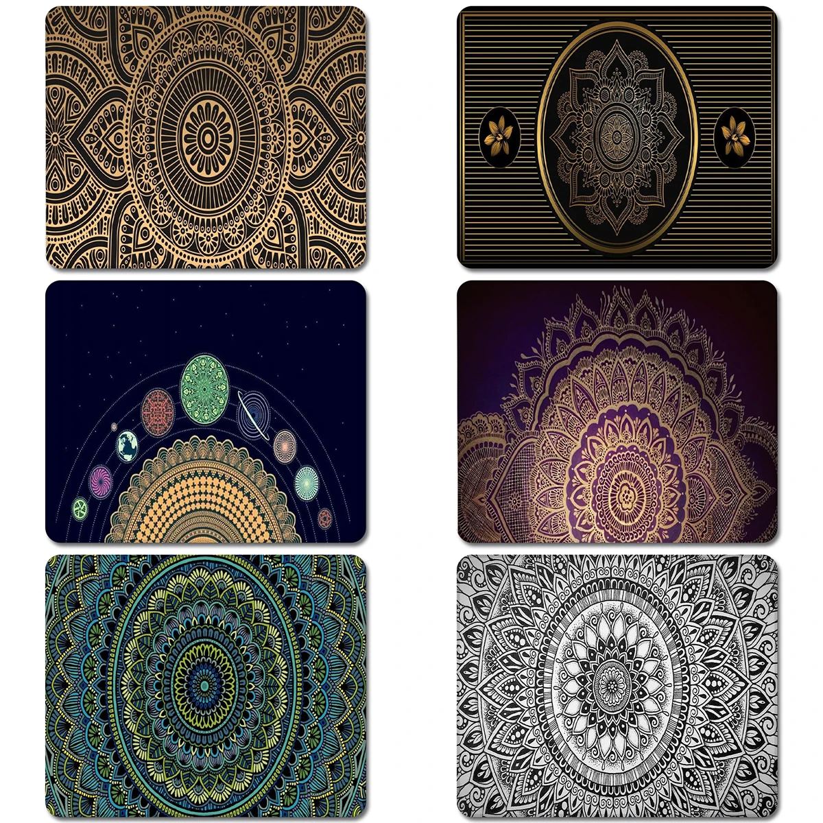 Буддизм датура цветы Вселенная Млечный Путь крутой дизайн природа резиновый