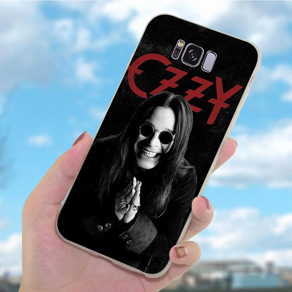 Чехлы из кожи с рисунком Ozzy Осборна чехол для телефона Samsung Galaxy M30 S10e M10 M20 S7 Edge S6 S8 S9