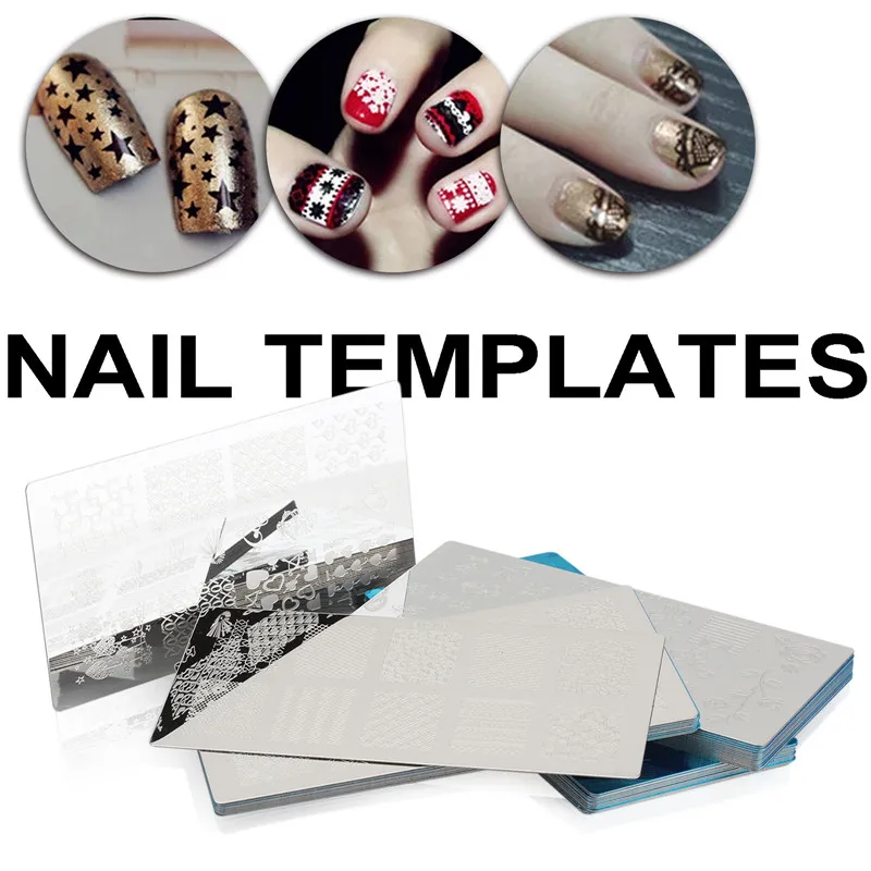 Гель Len ногтей штамповки пластины изображения Марки 1 Сталь Таблички высокое