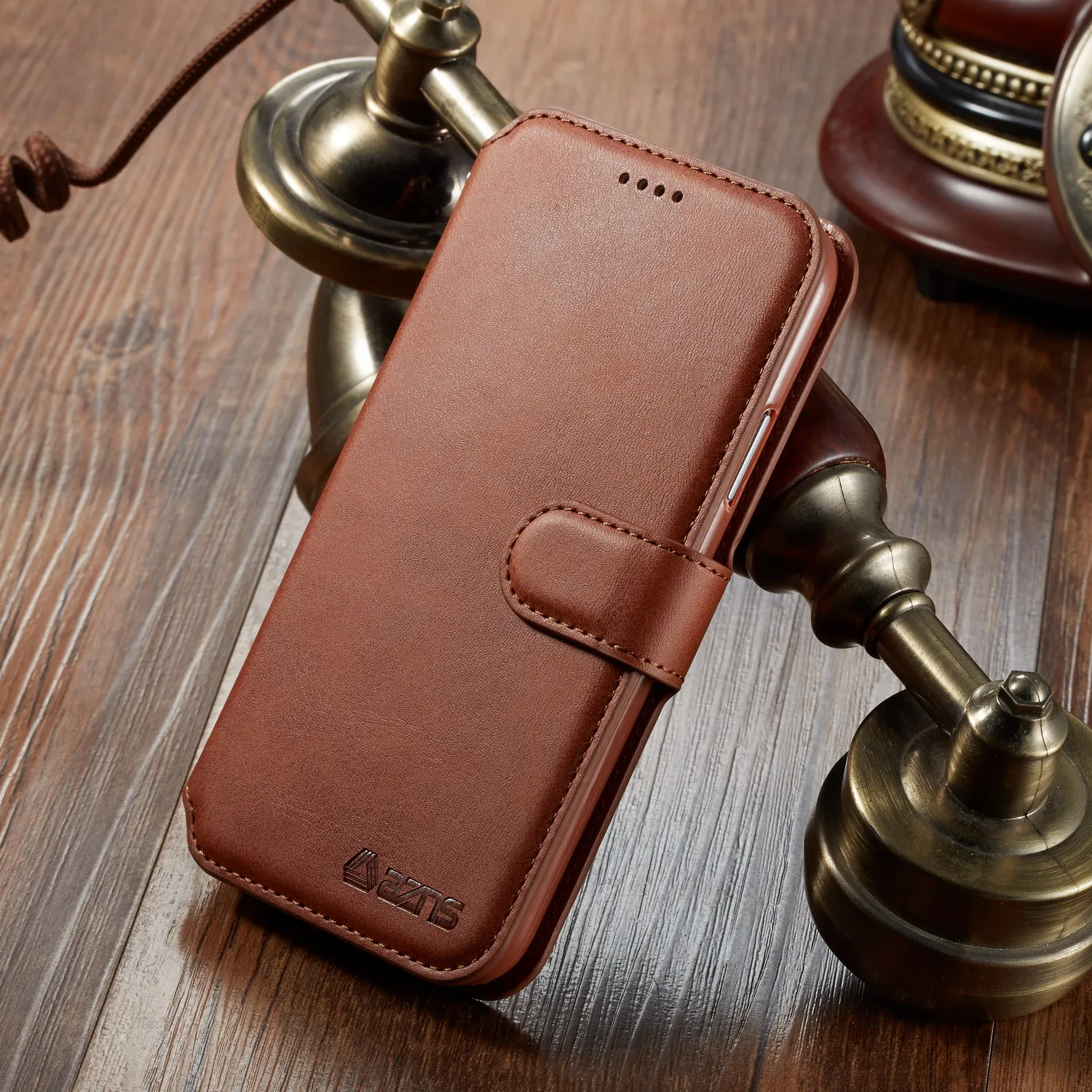 

Luxury Leather Wallet Case For Samsung Galaxy A8 A8 plus 2018 With Card Holder Flip Case For Galaxy A8 Plus 2018 Shockproof Case