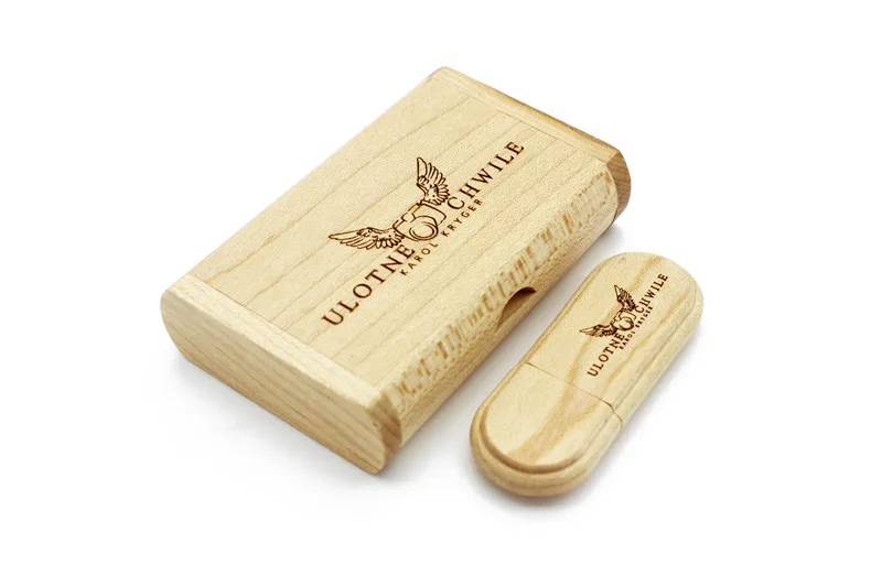 JASTER(более 10 шт бесплатный логотип) деревянная USB флешка клен дерево+ коробка Флешка 4 ГБ 8 ГБ 16 ГБ 32 ГБ карта памяти свадебный подарок