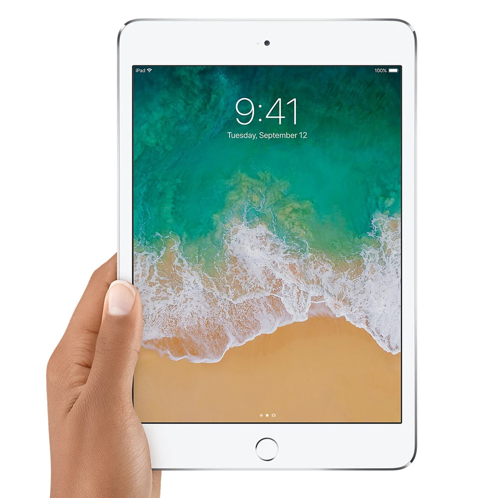 Apple iPad Mini4 128 ГБ 7 9 дюймов Tablet 8MP Камера спереди HD FaceTime WI FI Сотовая связь Ultra Slim wlan IOS 11