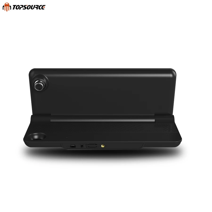TOPSOURCE 4G Suppor Автомобильный видеорегистратор с поддержкой плюс 8 дюймов Android 5,1 gps BT Dash Cam Регистратор Видео рекордер с двумя камерами s