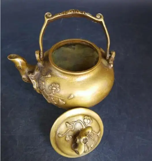 Китайский ЛАТУННЫЙ ЧАЙНИК Shaoxing reflux | Дом и сад