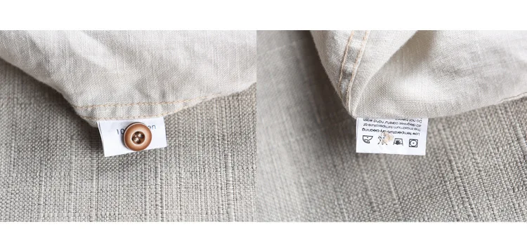 Мужская рубашка с короткими рукавами Повседневная из 100% льна китайским