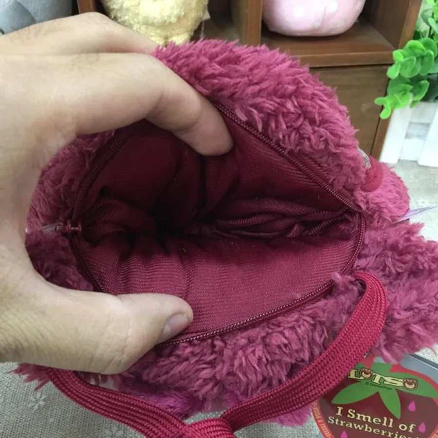 Плюшевые рюкзаки Lotso toy story 1 шт. детские плюшевые сумки Kawaii с клубничным медведем