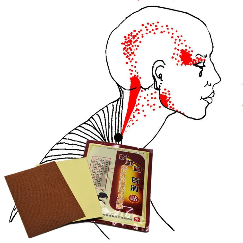 

DISAAR Far infrared Ant venom Essential Oil heating Patches for Joint Neck Back Body Pain Relaxation Pain Killer herbal patch