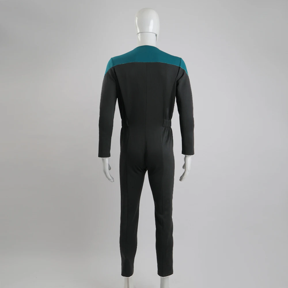 Star Deep Space Nine Trek Commander Sisko Duty равномерный комбинезон Синий Косплей костюмы для Хэллоуина Prop