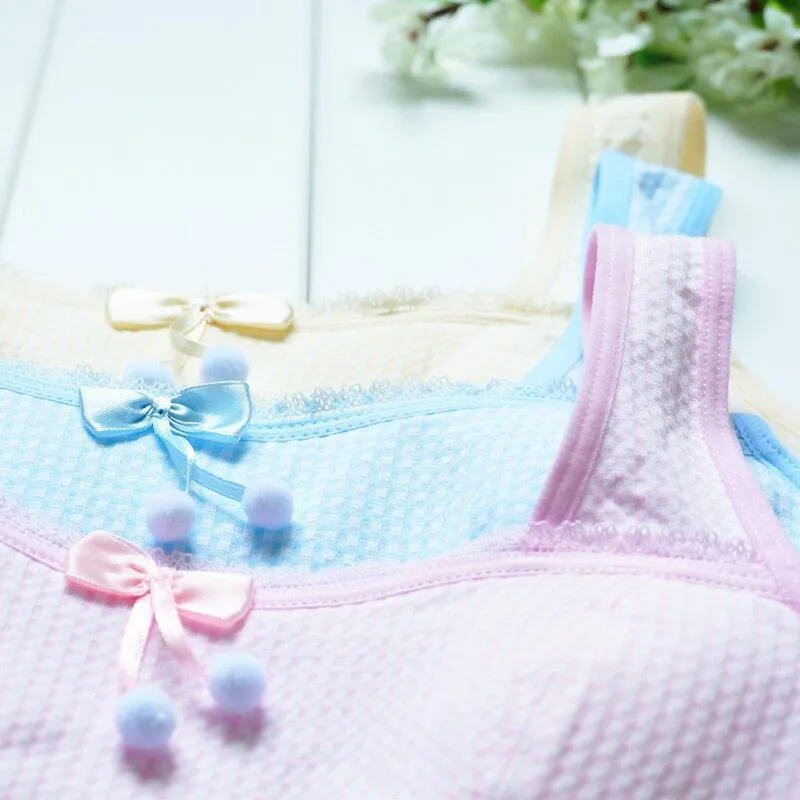 Первый бюстгальтер для девочек маленькие майки нижнее белье подростков