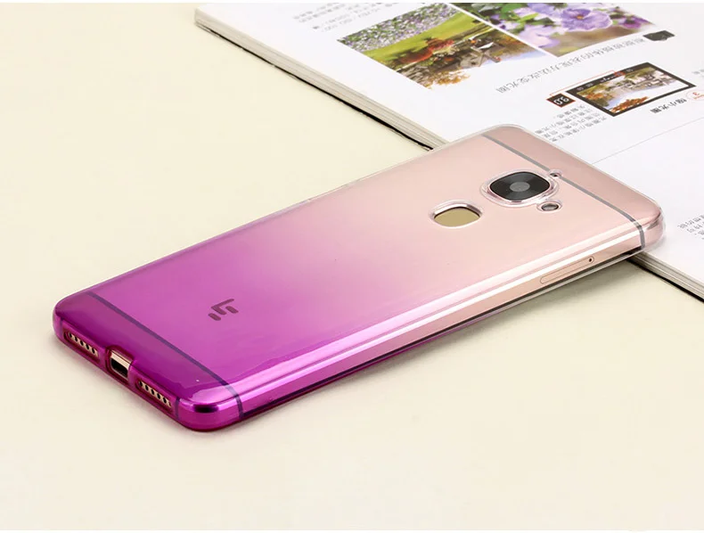 Фиолетовый Роскошный мягкий силиконовый чехол для LeEco S3 X522 X527 X626 X622 Le 2X620/Leeco Le2 Pro X520 X527 X625 X621 X25 MAX 2 X крышка - Цвет: Фиолетовый