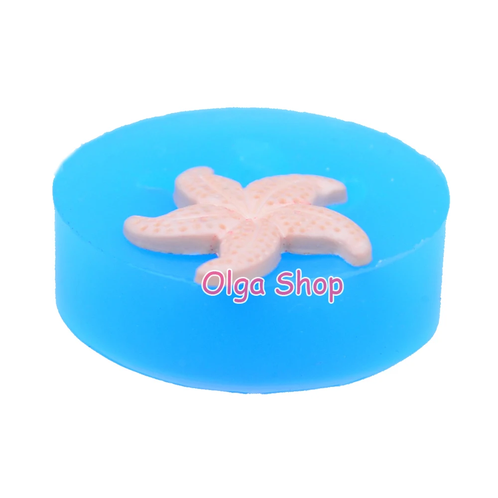 DYL199 форма в виде морской звезды для украшения пирожных и кексов помадка 20