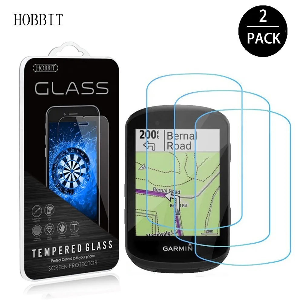 2 упаковки для Garmin Edge 530 0 3 мм 2.5D 9H закаленное стекло защиты экрана ультратонкая