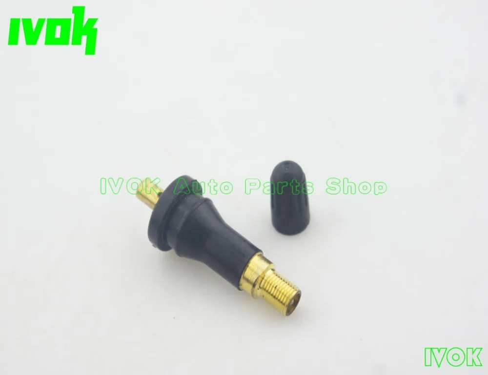 100 комплектов Schrader TPMS стильный Резиновый выдвижной клапан оптовая продажа для
