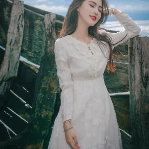 Bridesmaid Dress Vintage Princess Embroidery Nightgowns Goddess Long Dress White Sleepwear For Women Women dress Bridesmaid Dress Vintage Princess Embroidery Nightgowns Goddess Long Dress White Sleepwear For Women Women dress