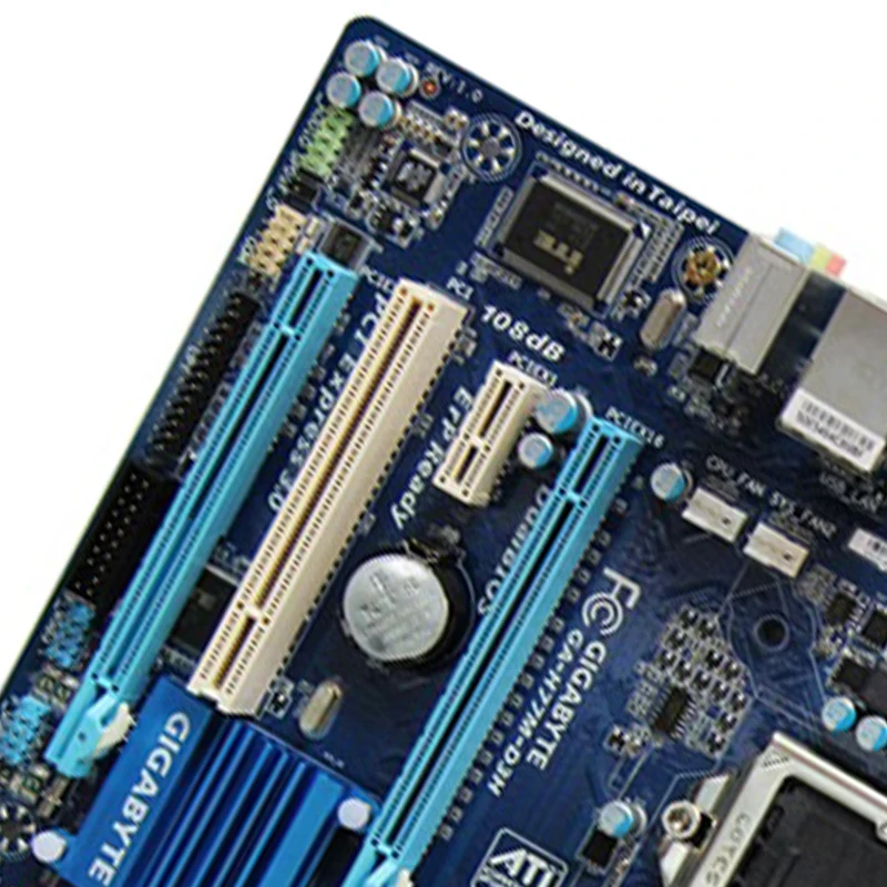 GIGABYTE GA-H77M-D3H desktop computer motherboard LGA1155 DDR3 i3 i5 i7 Micro-ATX | Компьютеры и офис