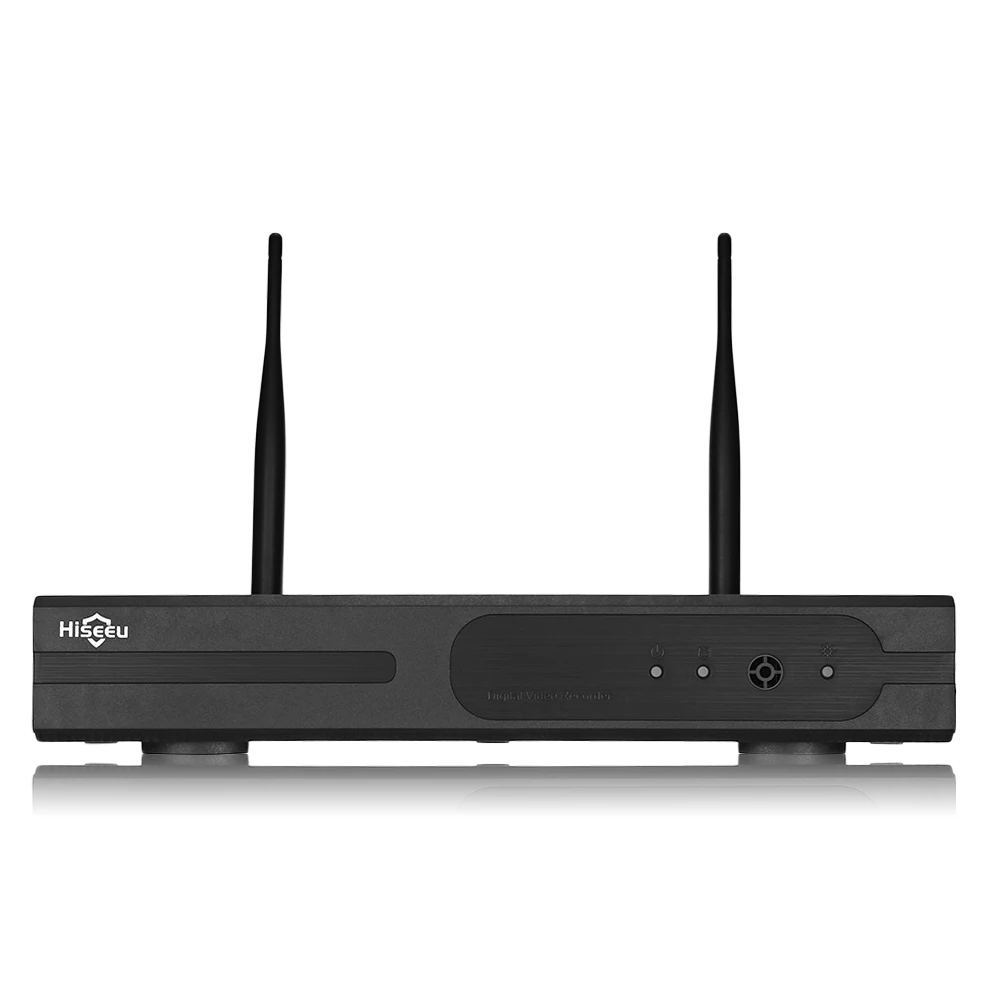 Hiseeu WNKIT 4HB612B 4CH Беспроводная CCTV 1080P NVR комплект открытый WiFi WLAN 2.0MP IP камера