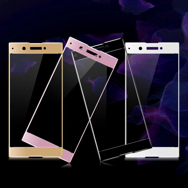 Закаленное стекло с полным покрытием для Sony Xperia XA1 Защитная пленка экрана C3116 |