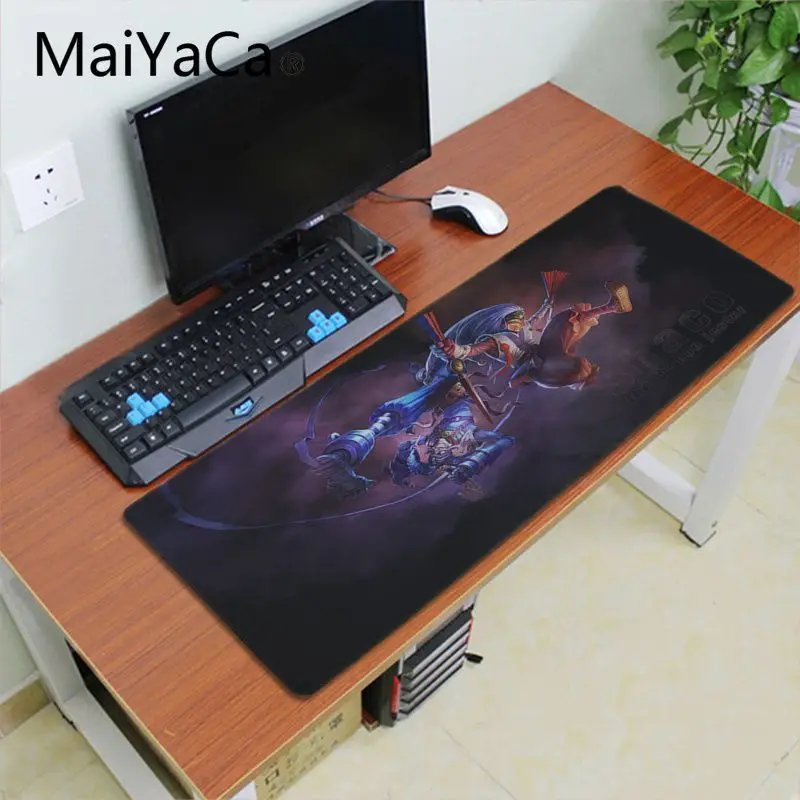 Maiyaca League of Legends Shaco нескользящий прочный резиновый игровой коврик для мыши геймер