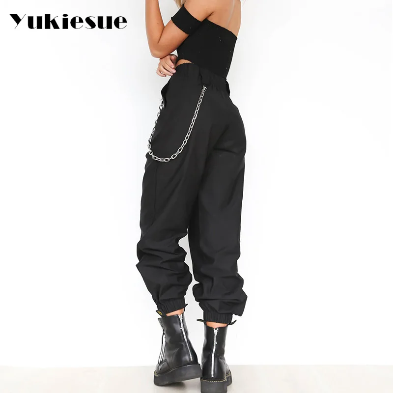 2018 летние женские шаровары с высокой талией модные тонкие длинные штаны в стиле