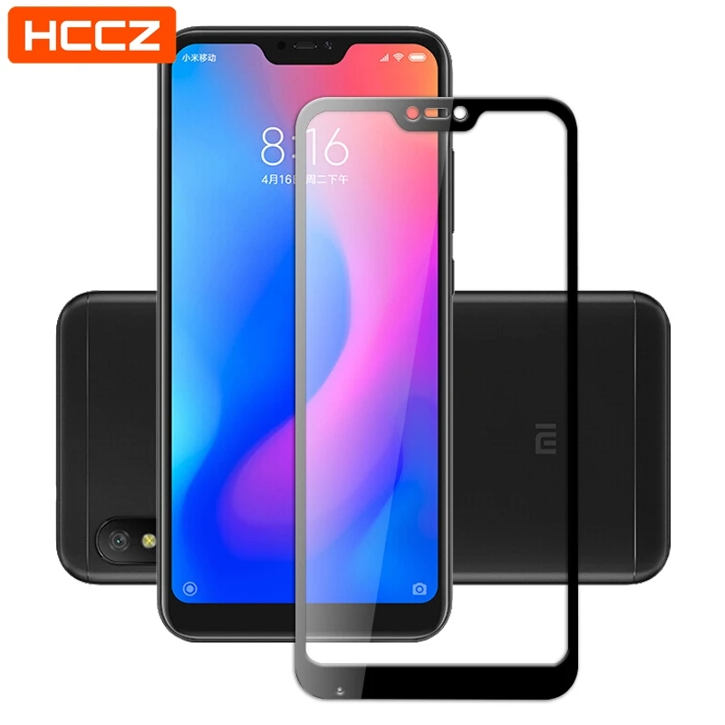 Защитная пленка для экрана mi A2 Lite для Xiaomi mi A2 Lite из закаленного стекла HCCZ высокого качества 2.5D 9H HD полное покрытие защитная пленка