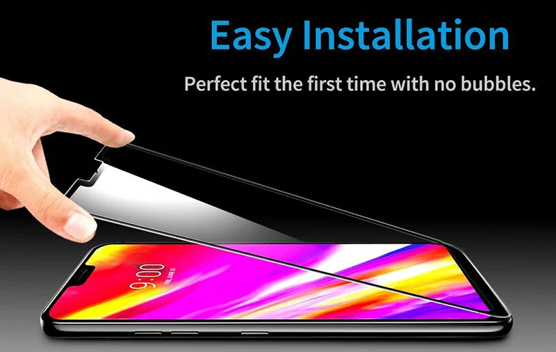 9D Защита экрана для LG G5 G7 G8 полное покрытие Закаленное стекло Защитная пленка для LG V30 V40 V50
