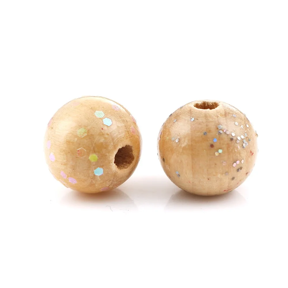 DoreenBeads модные деревянные бусины разделители круглые натуральные Подвески DIY