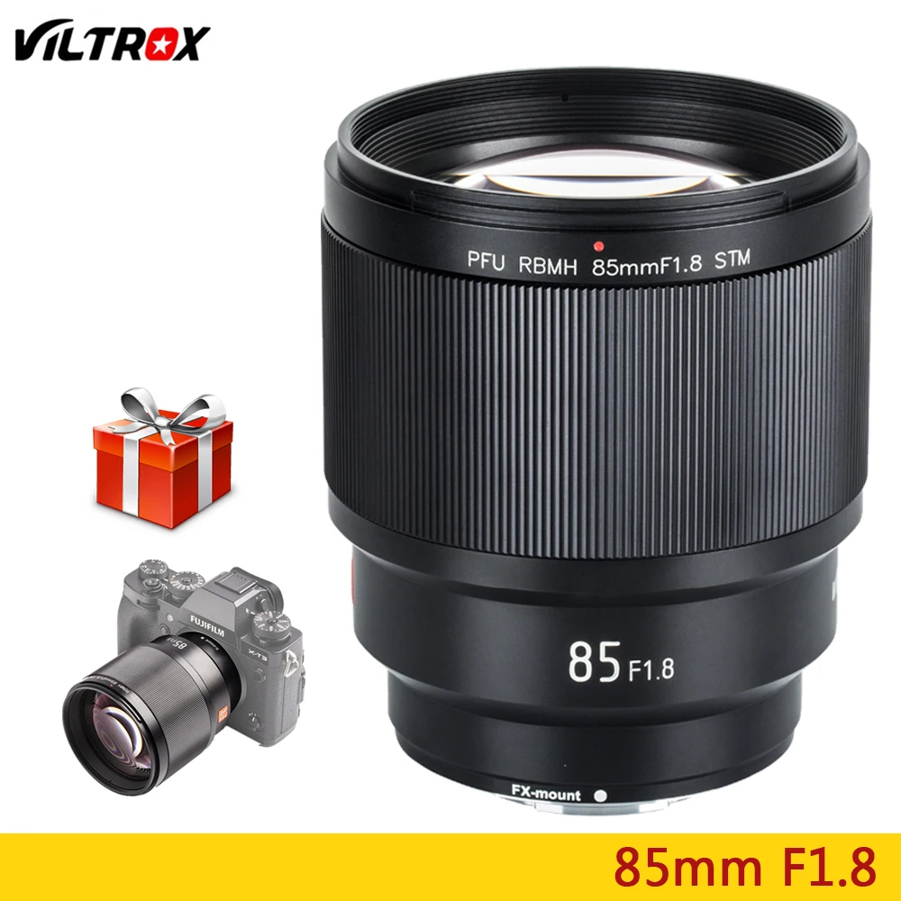 Полноразмерный объектив VILTROX 85 мм F1.8 AF с фиксированным фокусом X крепление