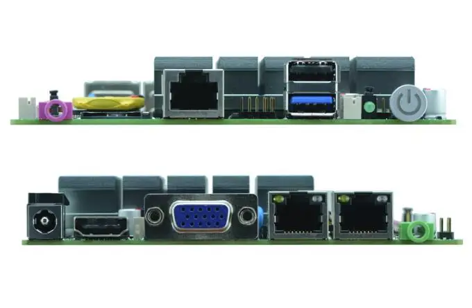 Двойная GIgabit rj45 DC12V J1800 Bay пробная нано мини материнская плата без вентилятора |
