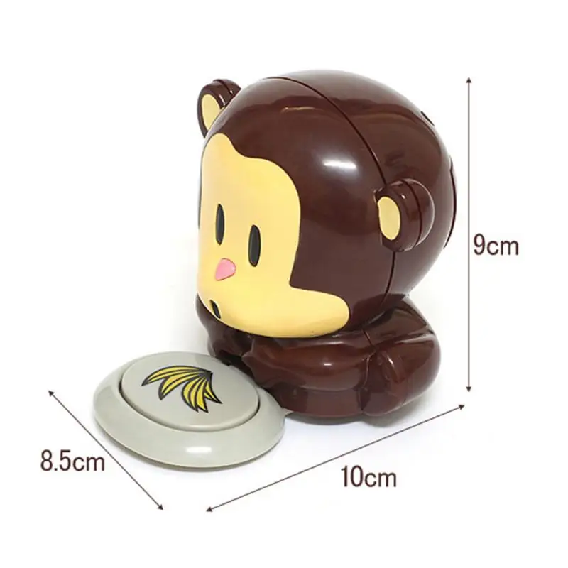 

Cute Mini Cartoon Monkey Nail Dryer Hand Finger Toe Nail Art Gel Tip Polish Dryer Blower Fan Air Dryer Nail Art Tools