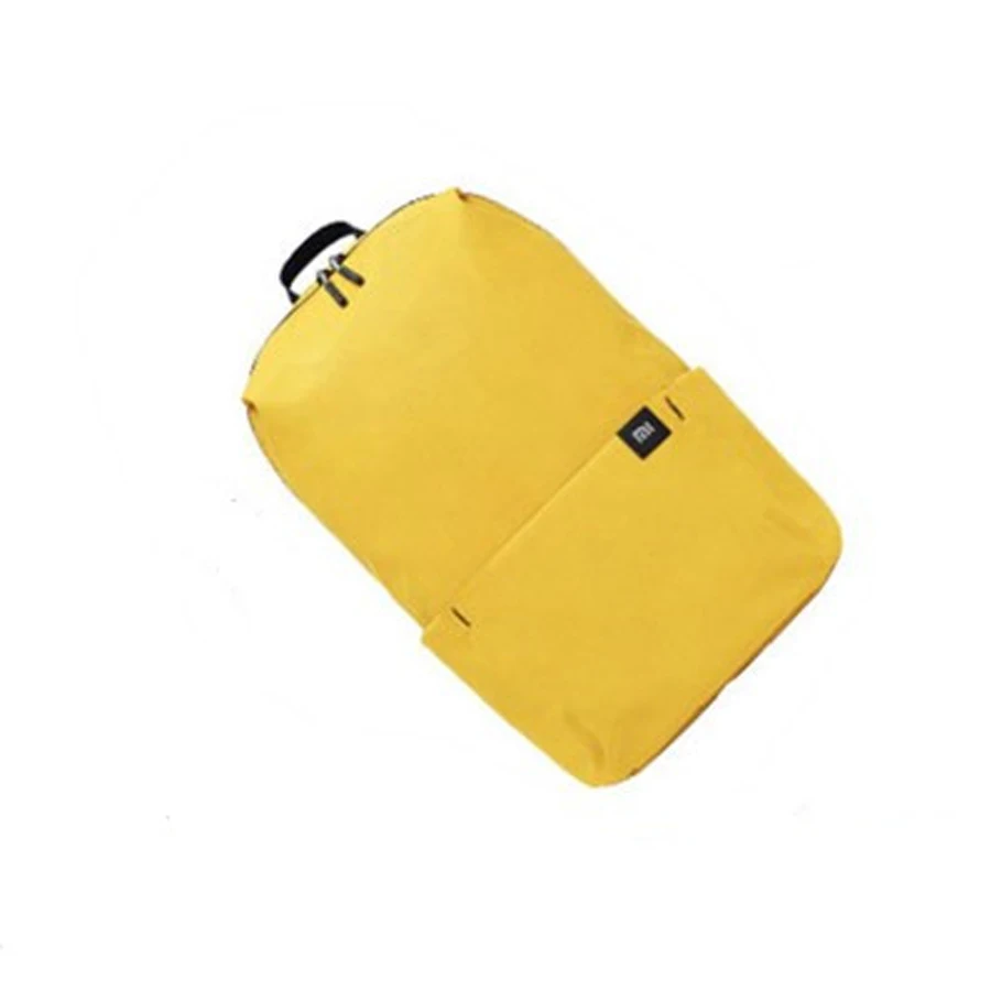 Yellow- Xiaomi Mi, разноцветный рюкзак, 8 цветов, 10л, сумка, вес 165 г, маленький размер, на плечо, для отдыха, спорта, нагрудная сумка для мужчин и женщин - Цвет: Yellow-
